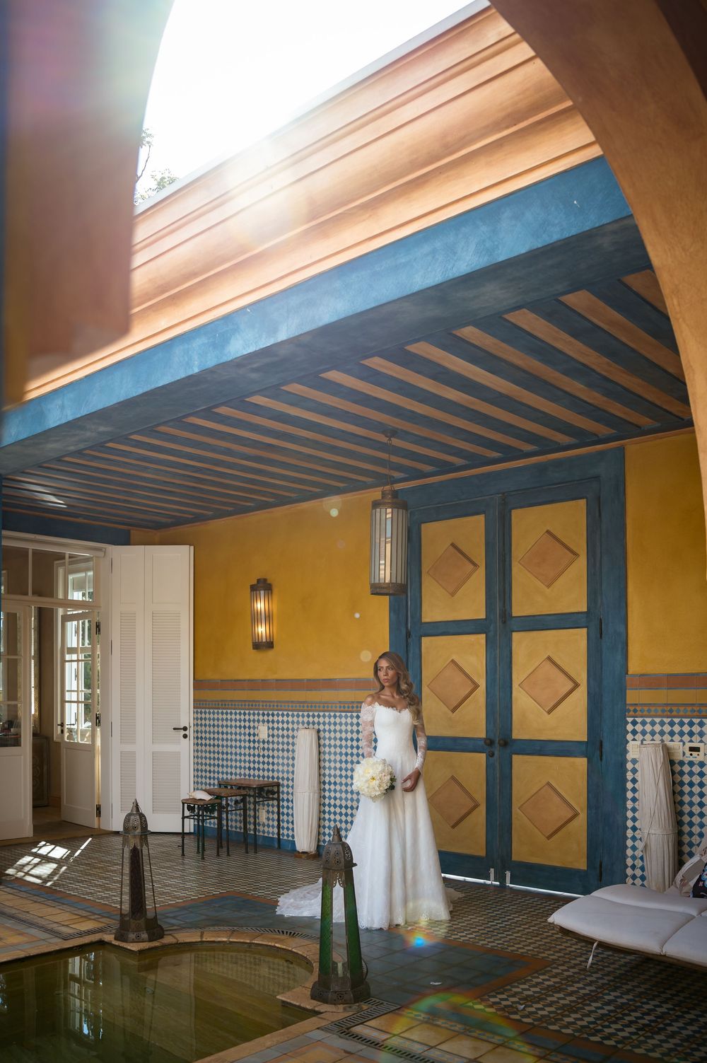 Beleza da noiva em casamento na Maison Terroir