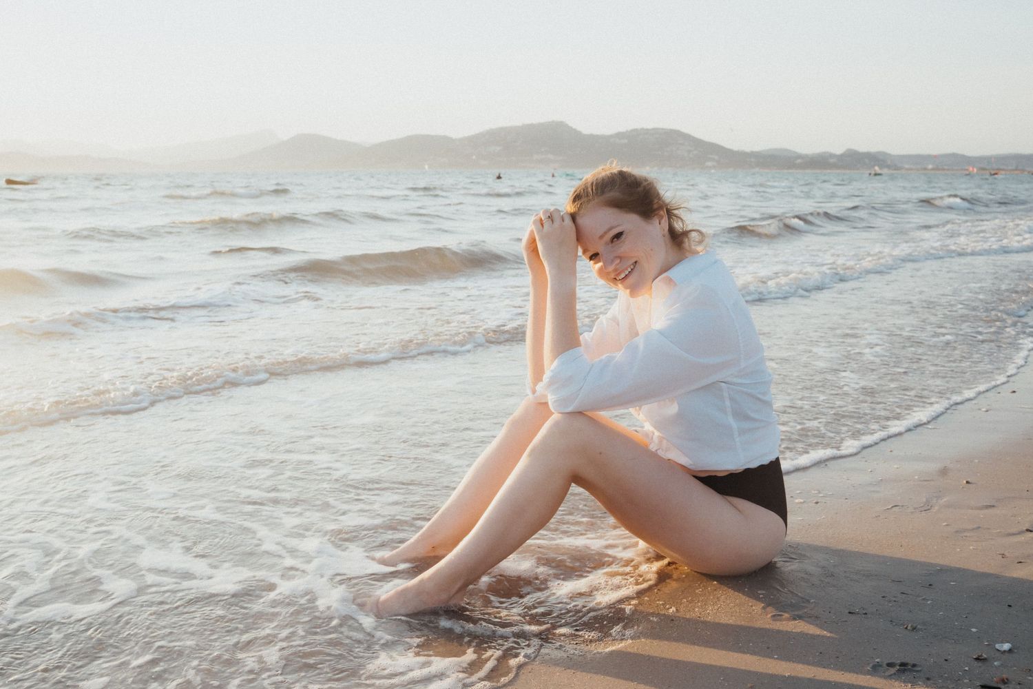 séance photo portrait à la plage 83 Hyères