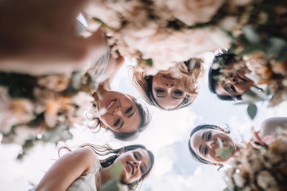 Damas en sesión de novia en Antigua Guatemala