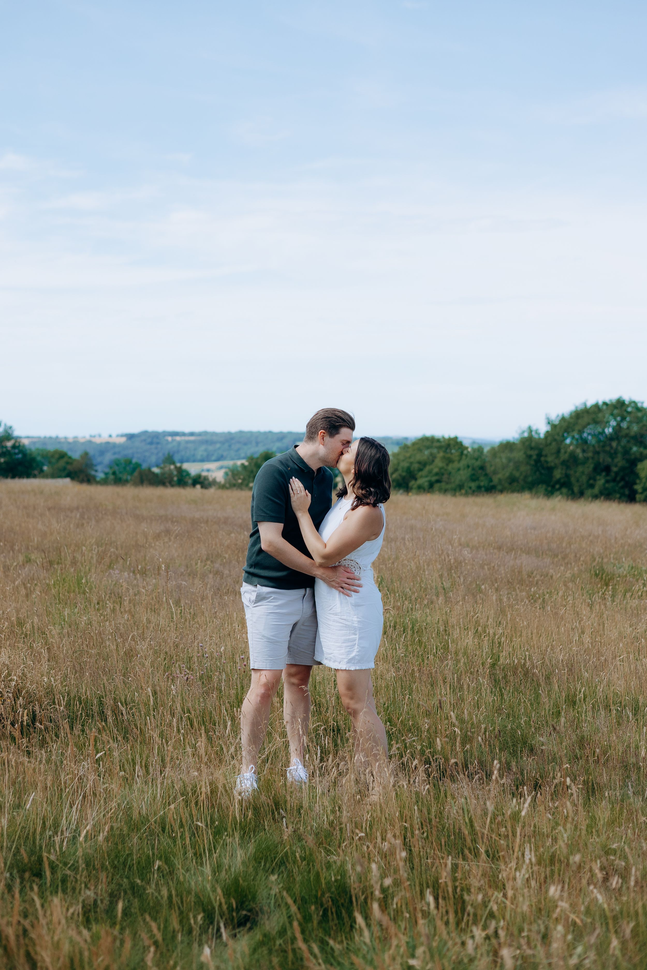 Cotswolds countryside proposal with beautiful views.