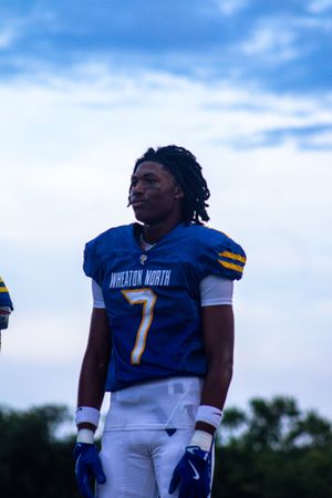 #7 for Wheaton North High School Varsity Football