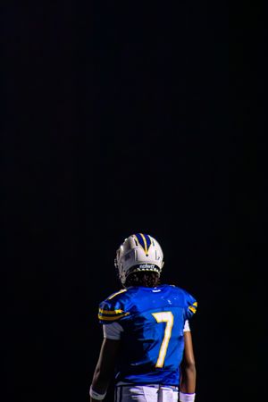 #7 for Wheaton North High School Varsity Football