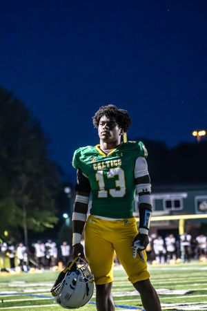 #13 for Providence Catholic High School Varsity Football