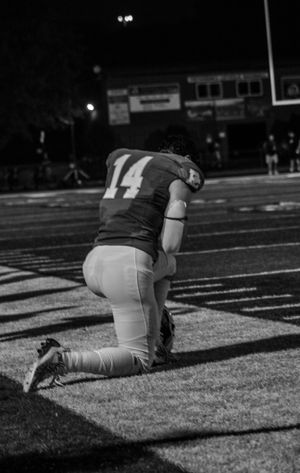 #14 for Providence Catholic High School Varsity Football