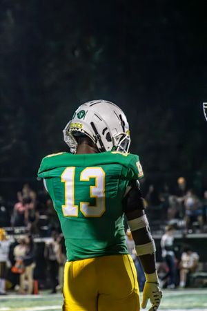 #13 for Providence Catholic High School Varsity Football