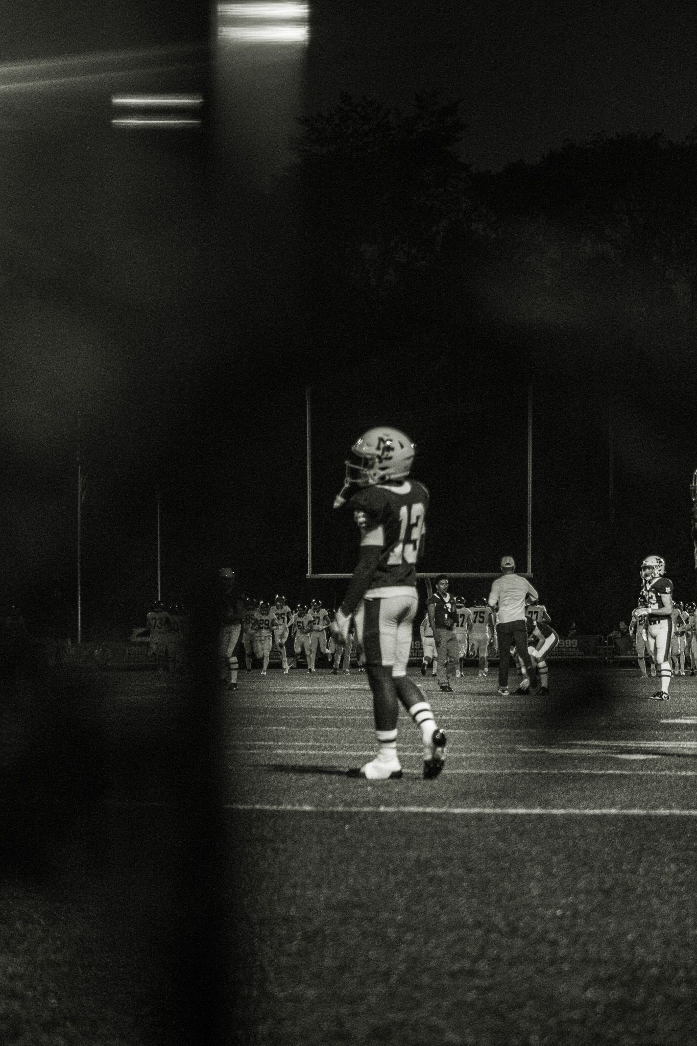 #13 for Mt. Carmel High School Varsity Football