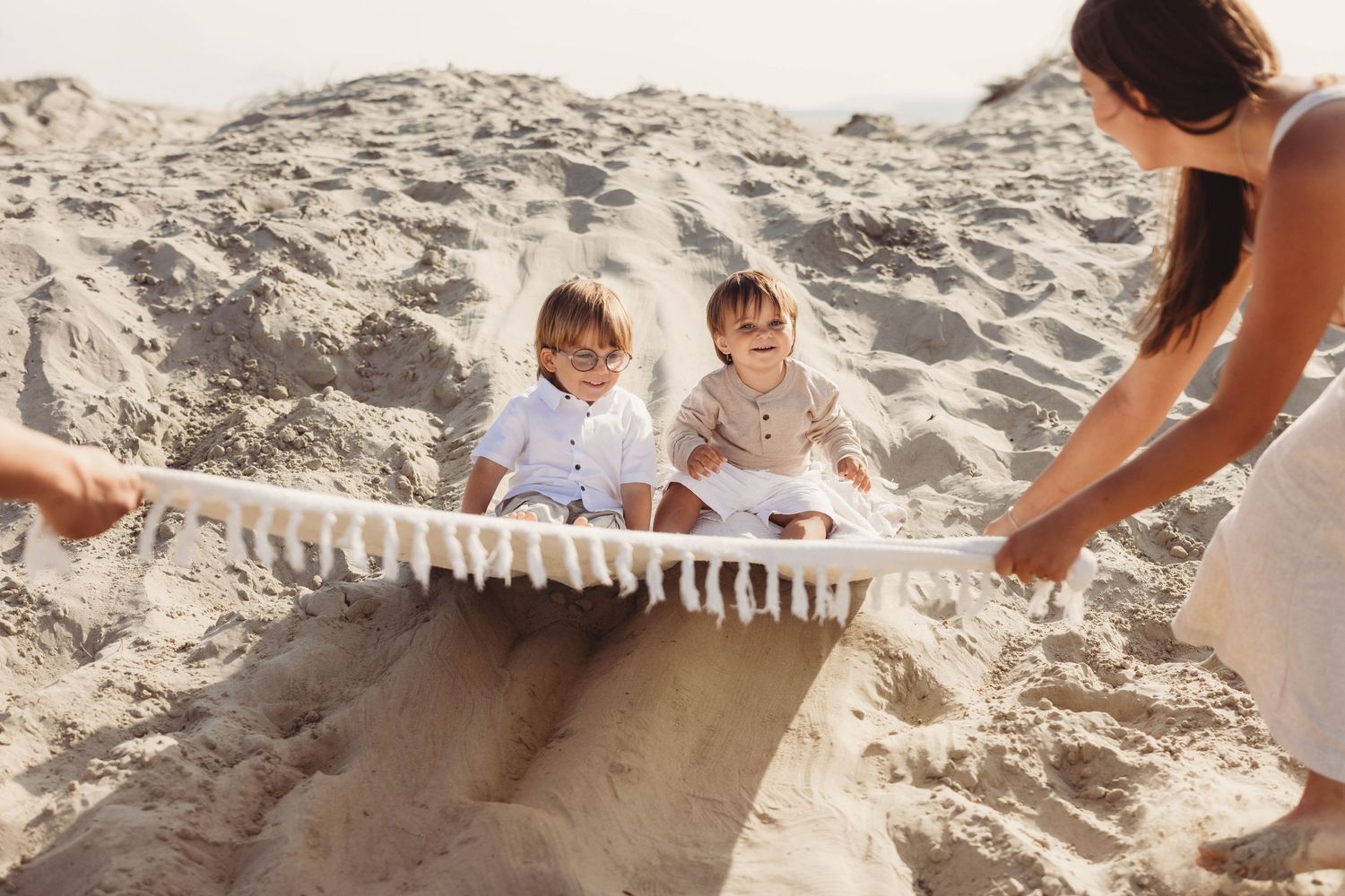 wittering family beach photoshoot natural