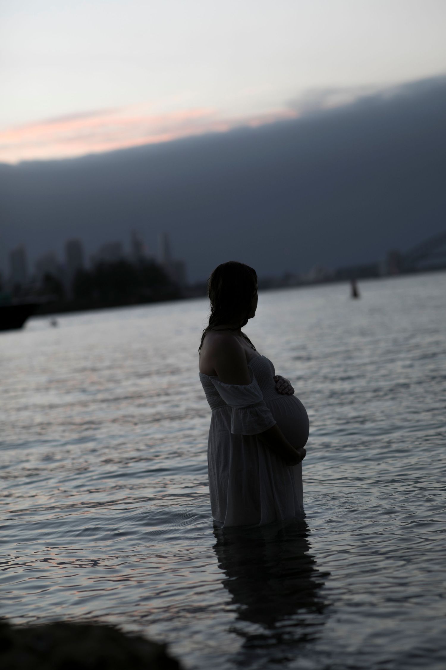 PREGNANCY | MATERNITY | BEACH | SUNSET