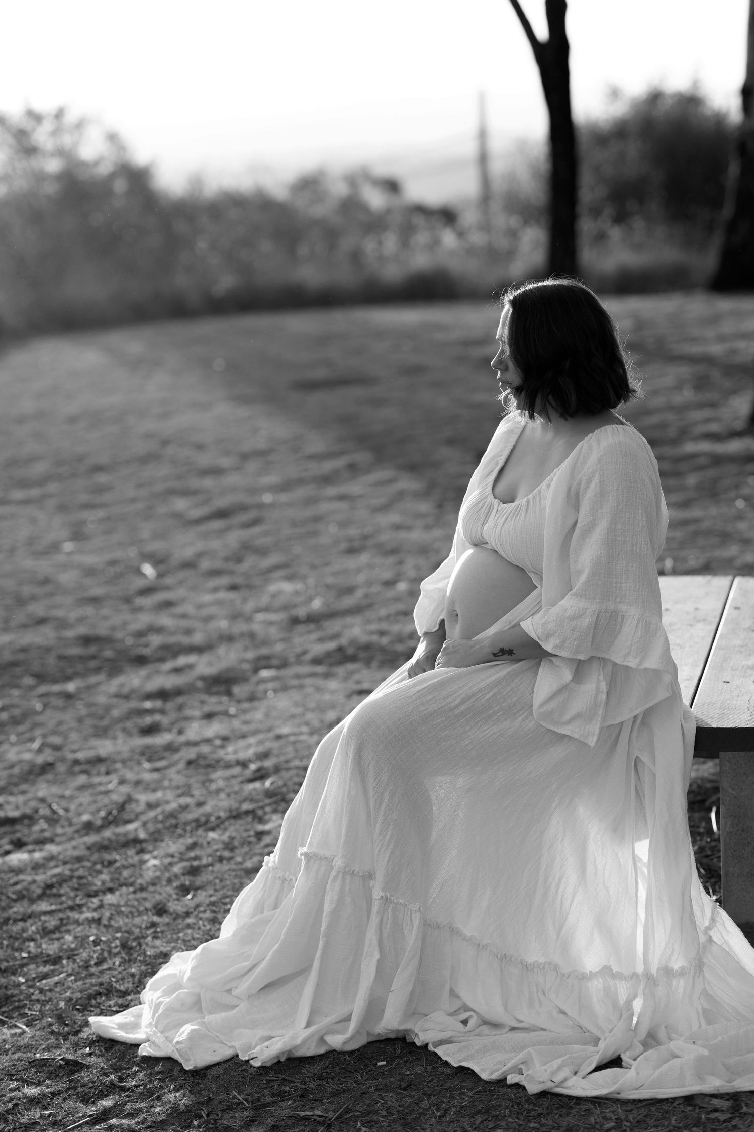 PREGNANCY | MATERNITY | GARDENS | SUNSET
