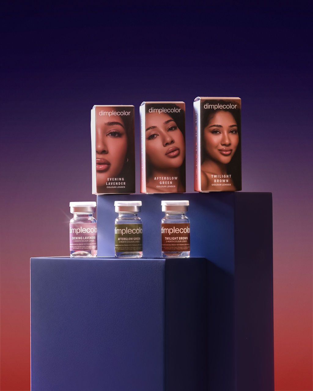 dimple color packaging