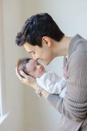In home newborn photos in Winston-Salem, North Carolina