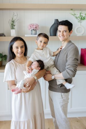 In home newborn photos in Winston-Salem, North Carolina