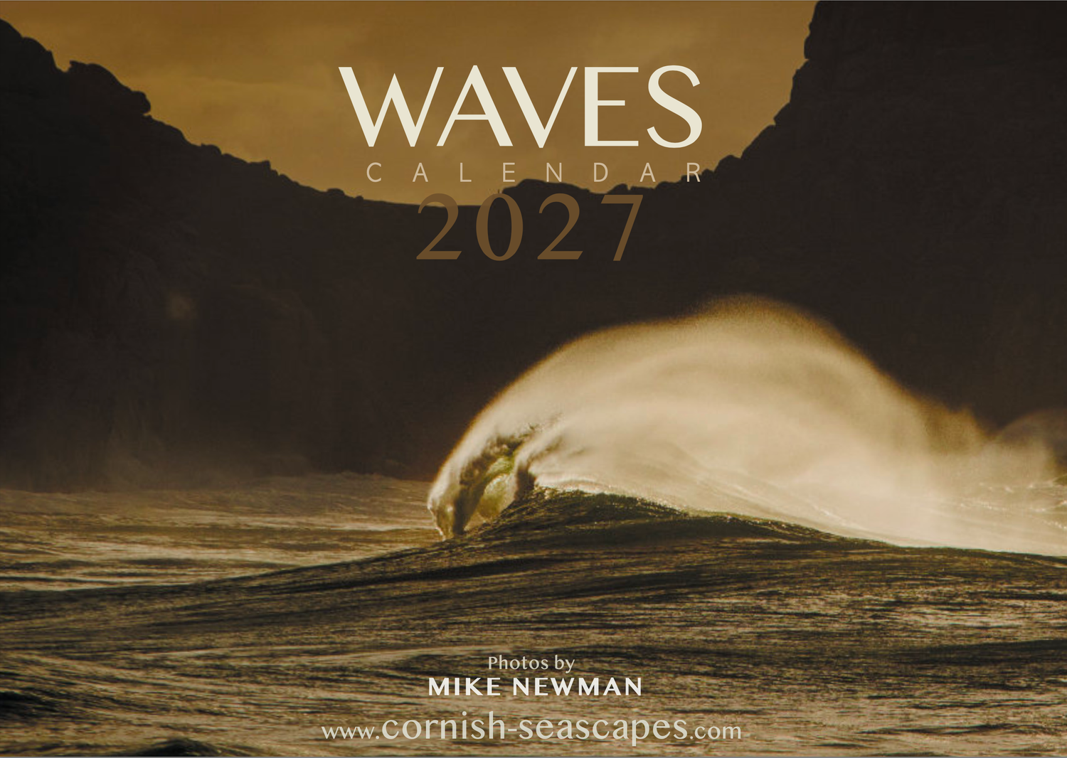 Buy a 2025 Cornish WAVES calendar from Cornwall