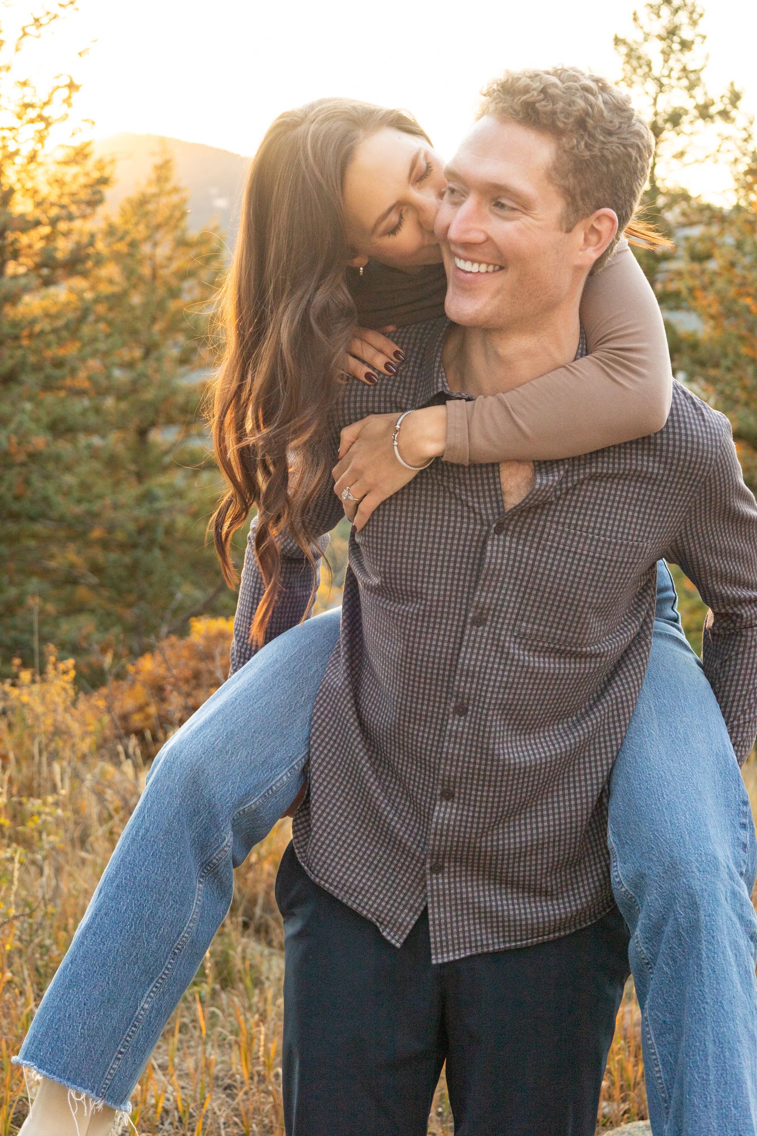 Engagement photoshoot in Littleton, Colorado