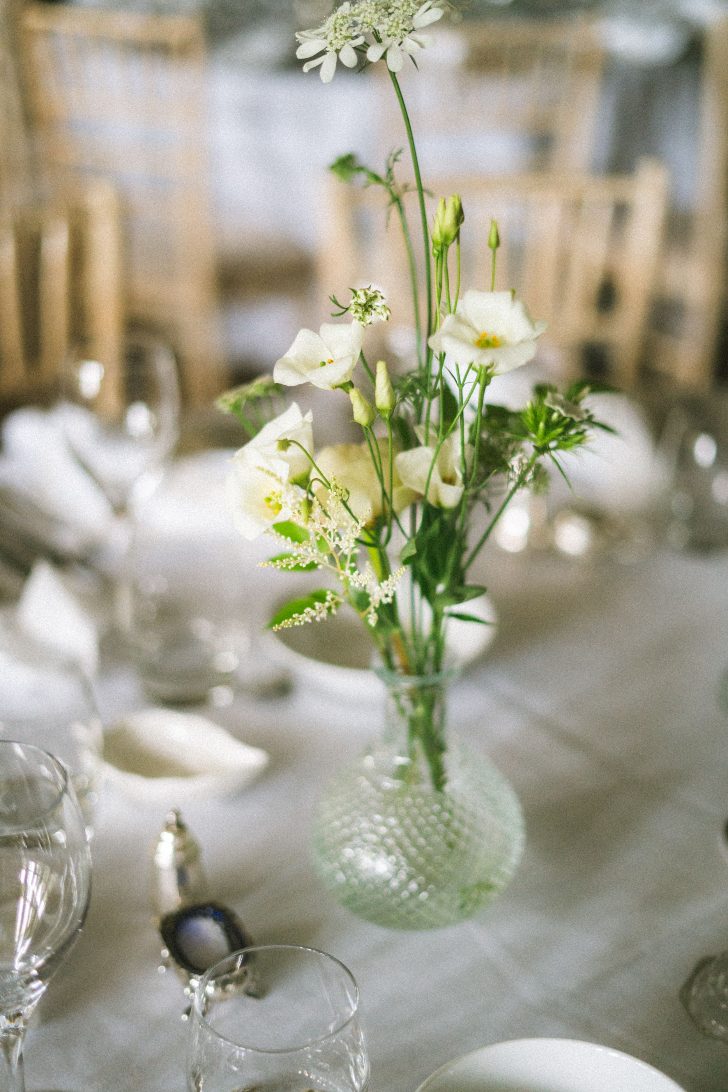 rosy lea florist chavenage house table display