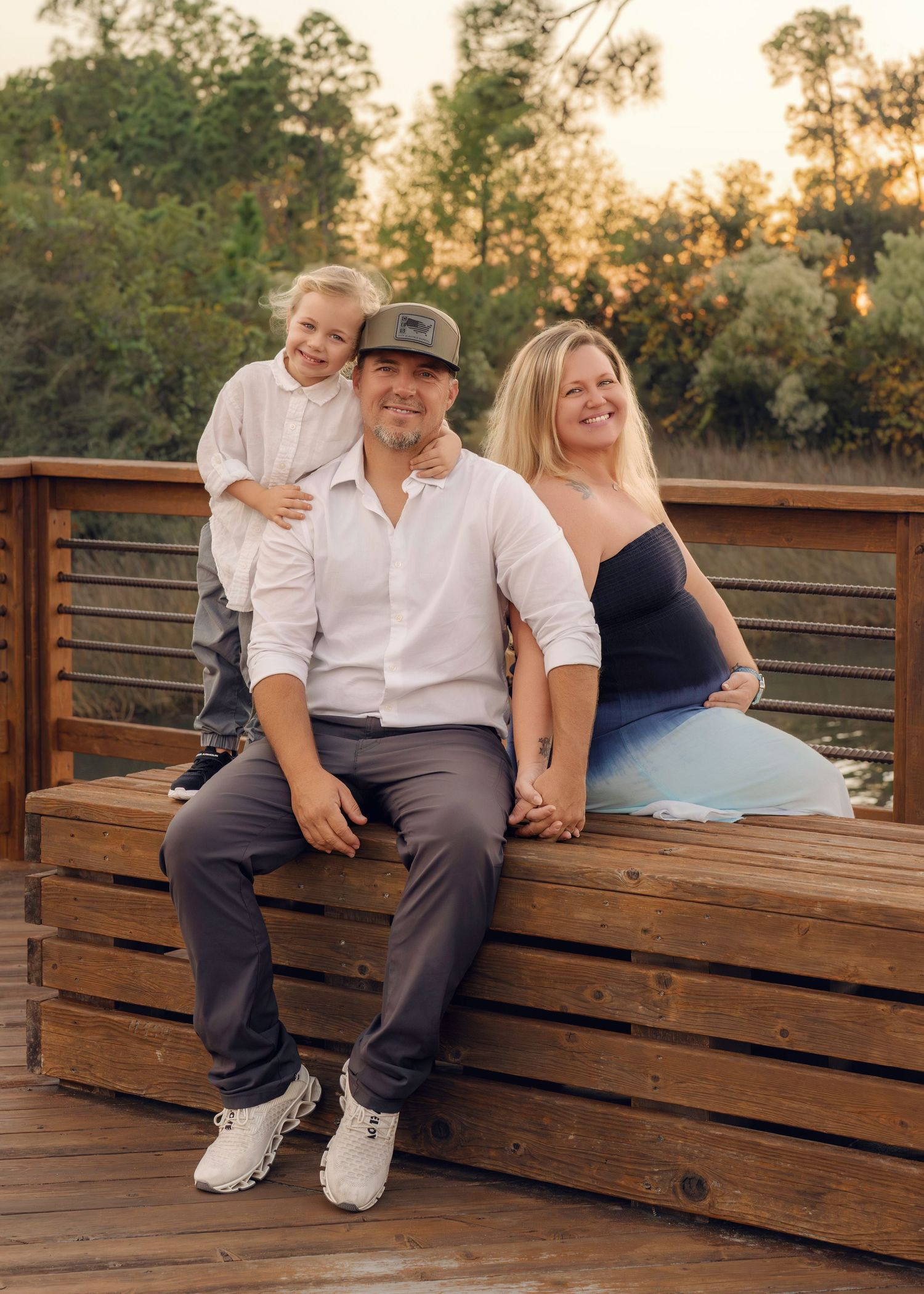 Family picture at the park