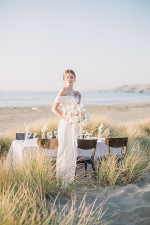 San Francisco wedding. Timeless beach wedding. San Francisco wedding photographer