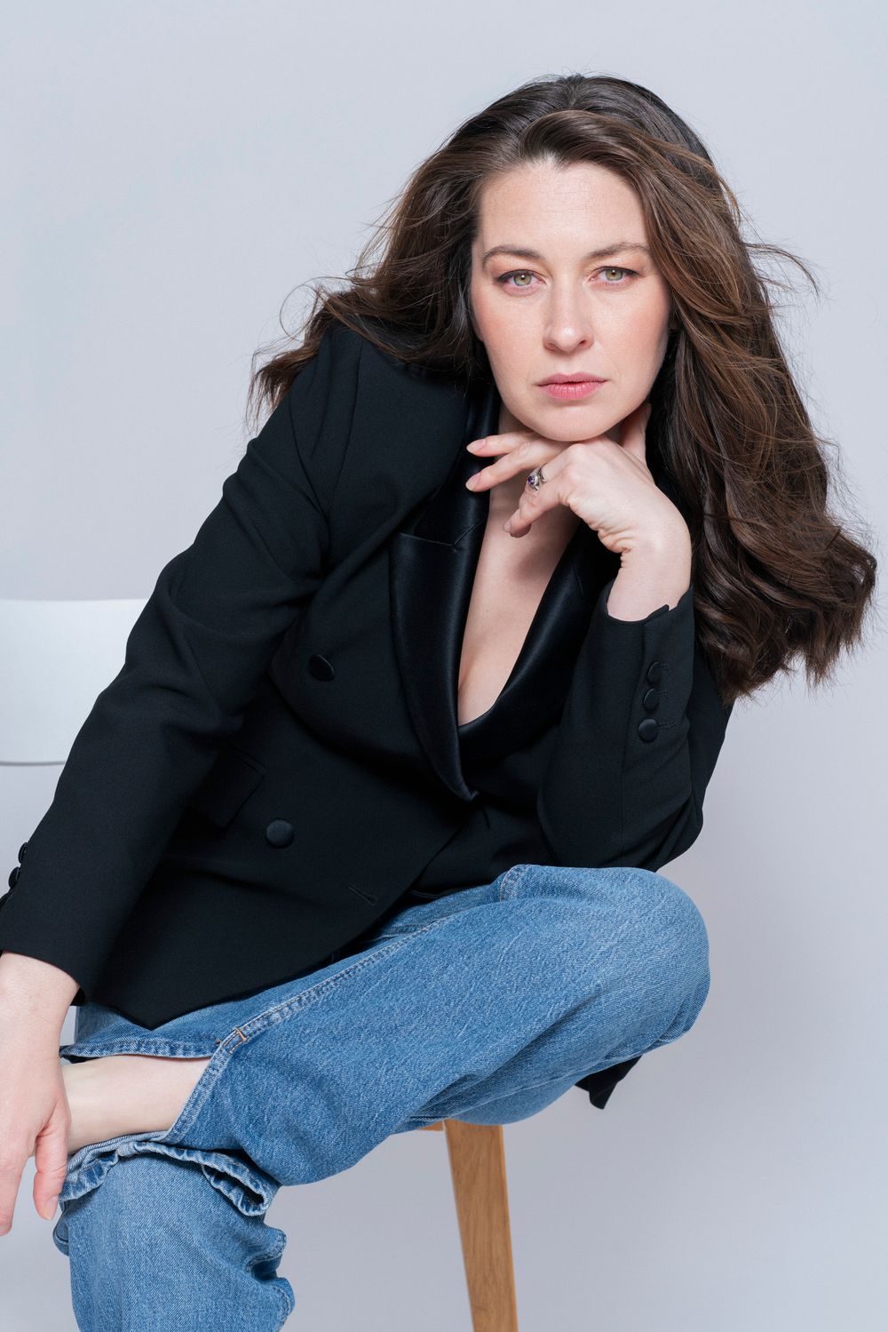 Fotografie de portret cu expresie increzatoare
