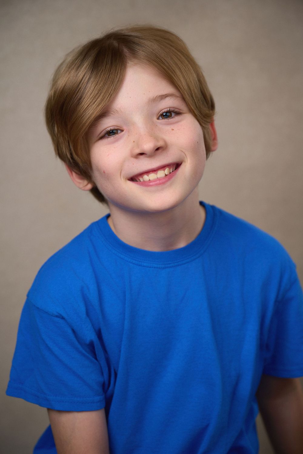 Headshot of child actor Orry Cannell-Thorpe