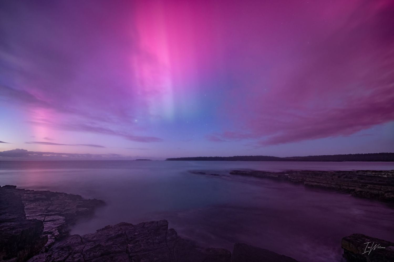 Aurora Australis, Tasmania, 11 May 2024