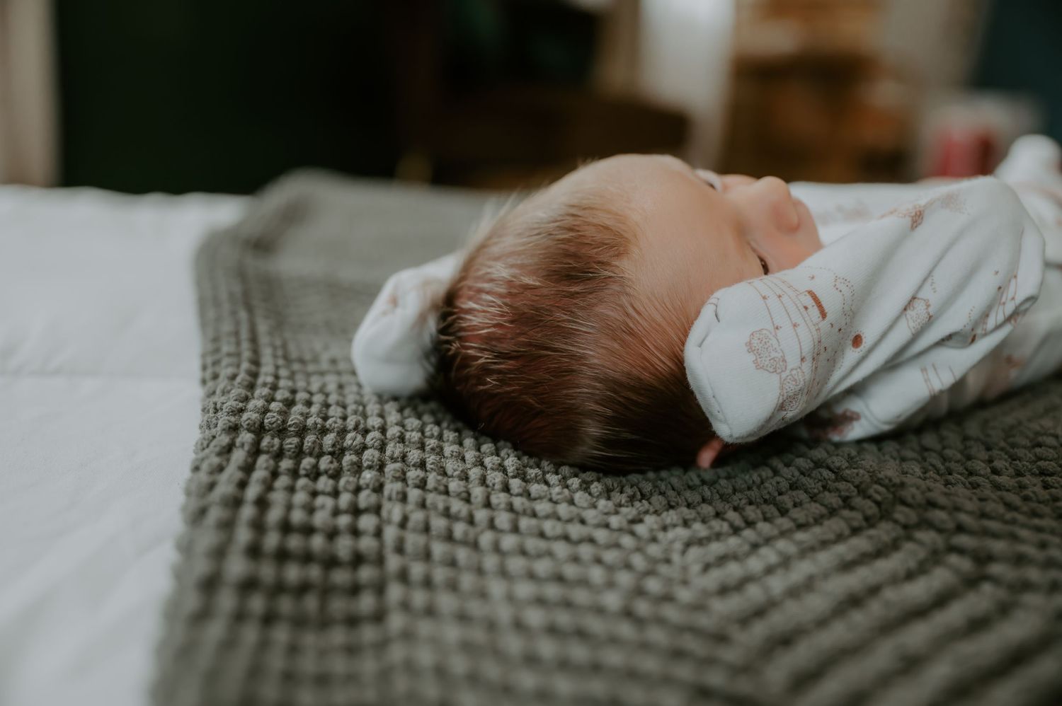 Baby stretching