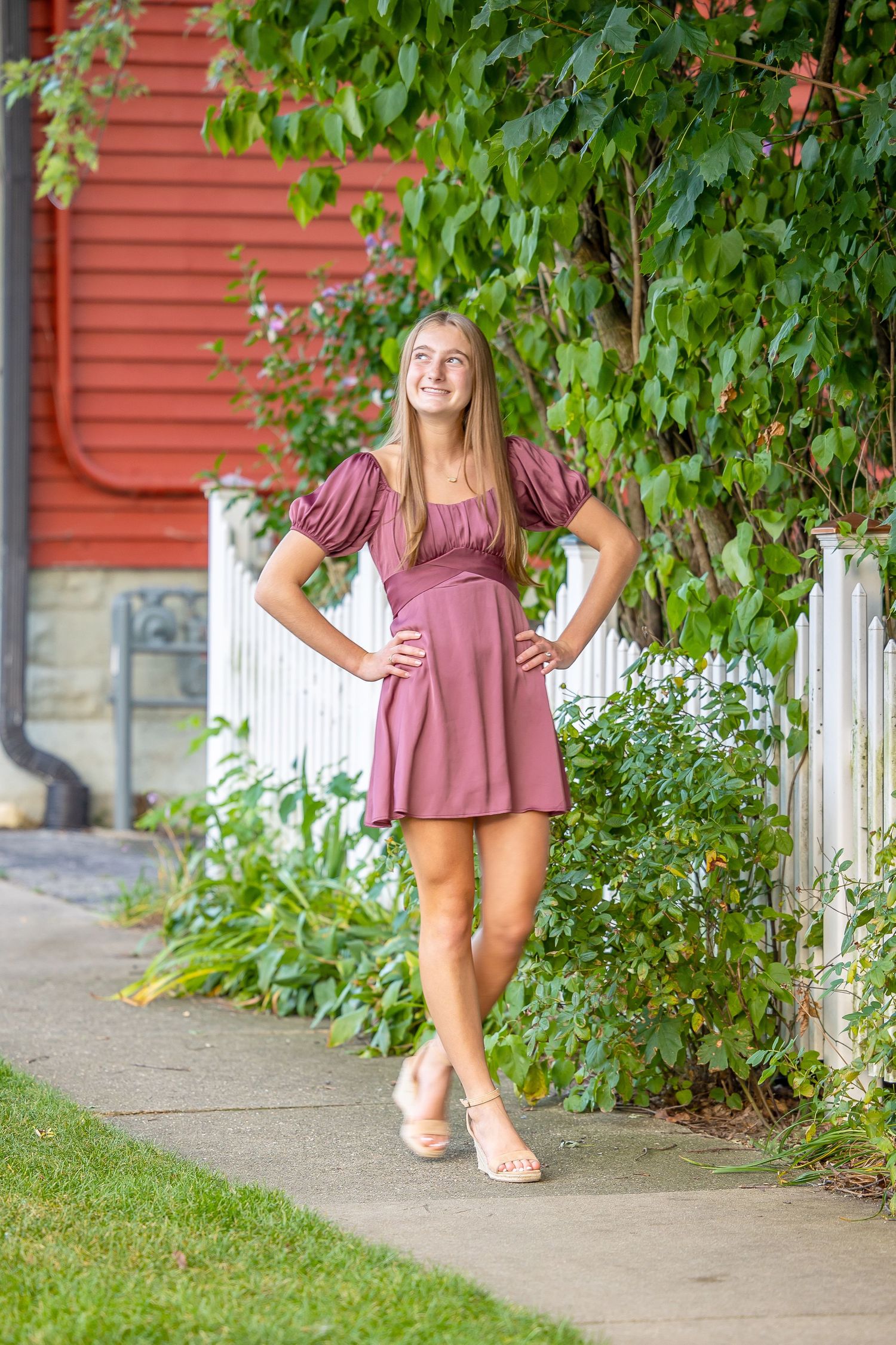 girl posing