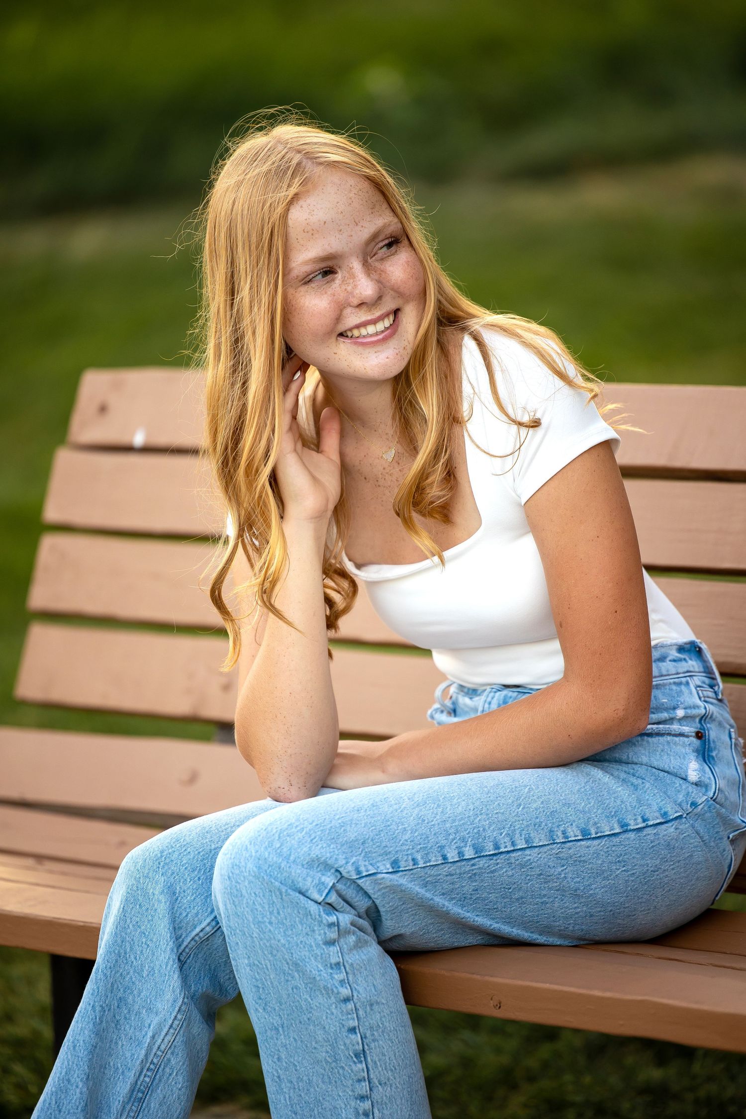 girl looking away