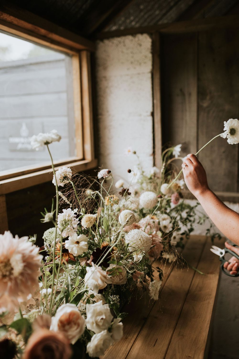 Florist photographer, UK. Lifestyle and editorial photography for small business
