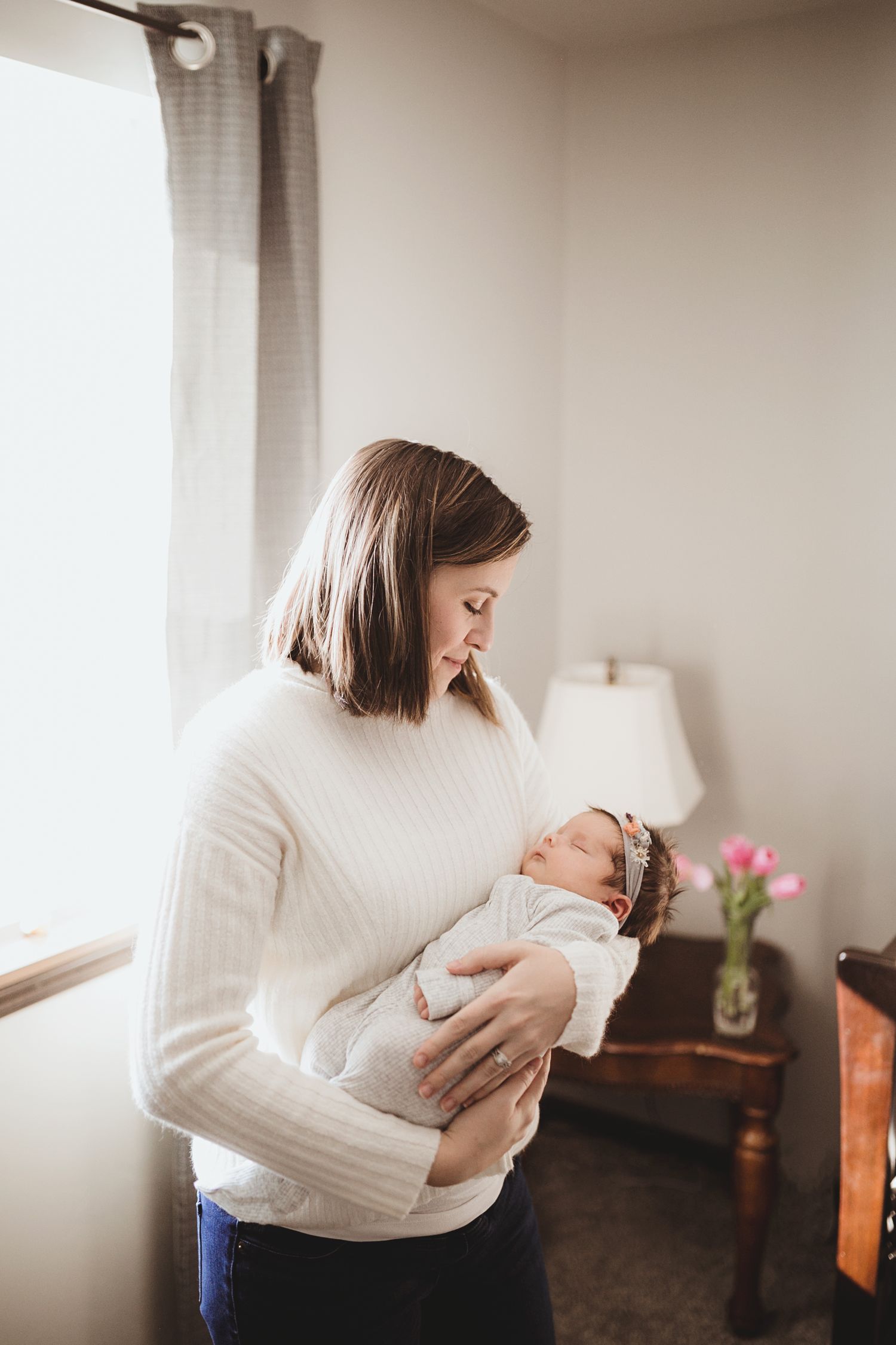 Newborn portrait photography Appleton Wisconsin