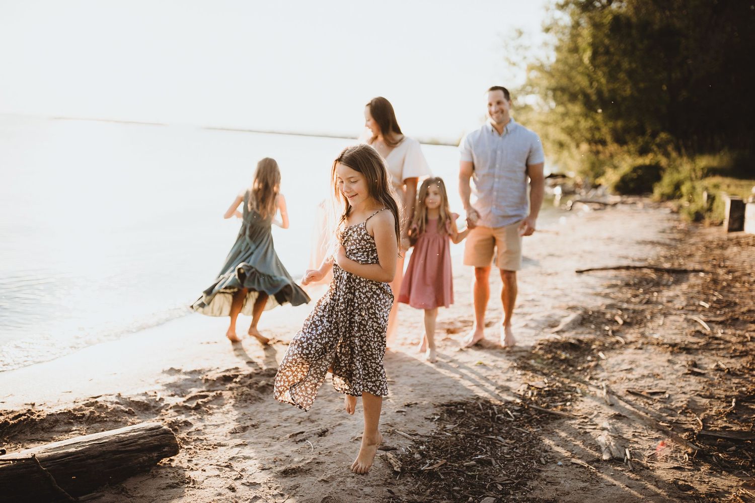 beach photo session fox valley wi
