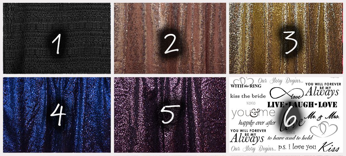 AJ's Photography wedding photo booth backgrounds