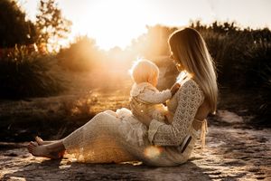 sunset Motherhood-Family Photography Jervis Bay