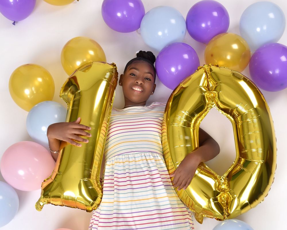children, birthday, milestone, portrait, photoshoot, portrait studio, difotoshoppe, montego bay, jamaica