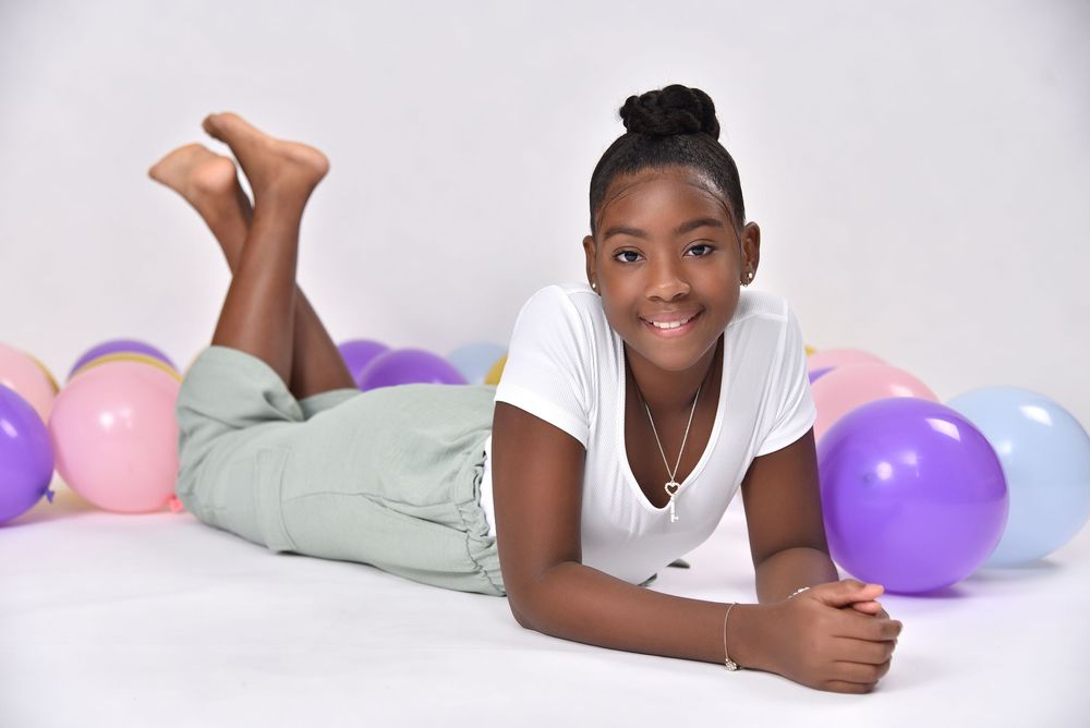 children, birthday, milestone, portrait, photoshoot, portrait studio, difotoshoppe, montego bay, jamaica