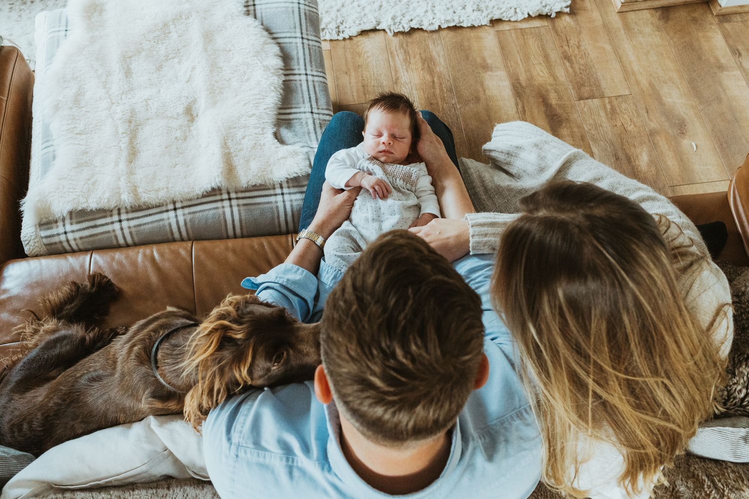 Newborn at home shoot New Forest