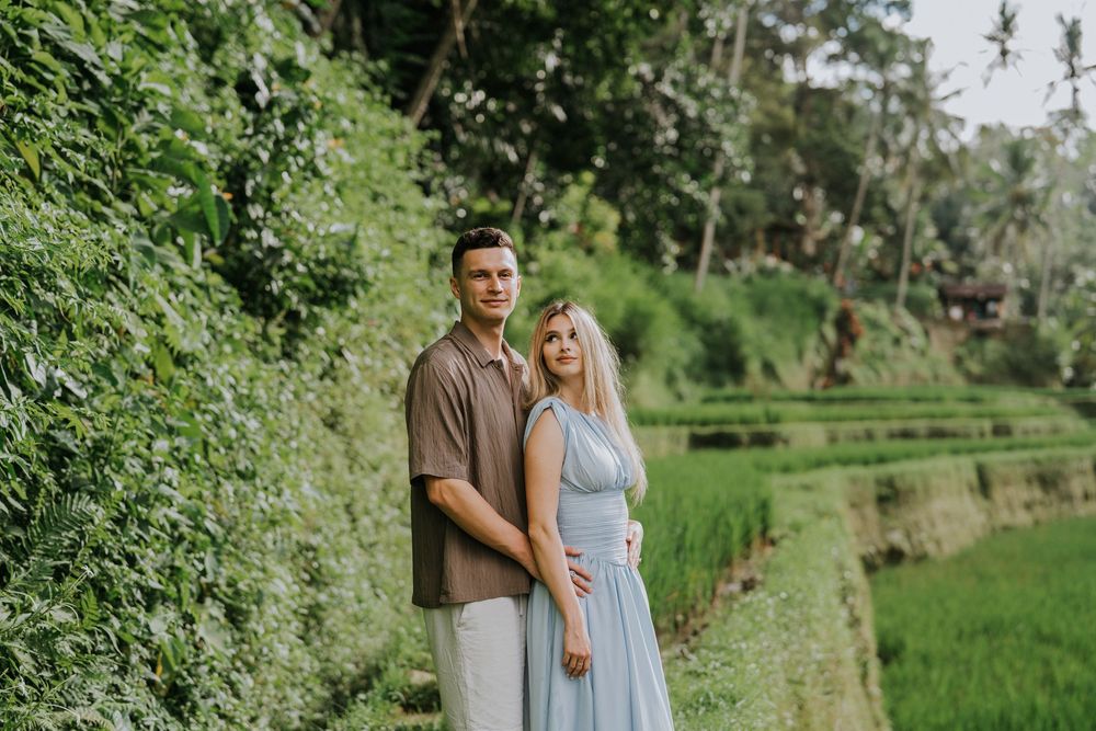 Secret Proposal photography services at Ceking Rice Terrace Bali.