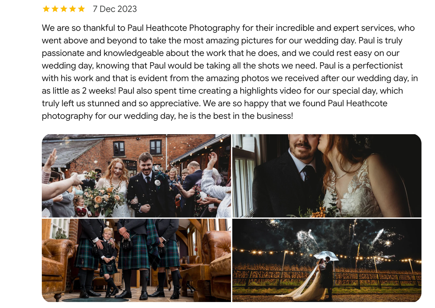 photography review from swancar farm wedding