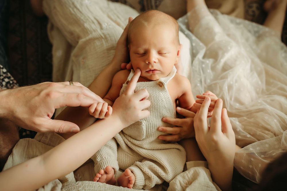 Timeless newborn portraits by Columbia, Missouri photographer