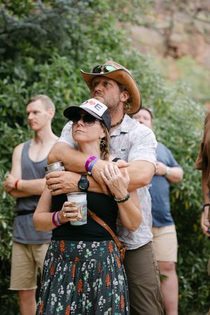 Intimate Colorado elopement with mountain views, documentary-style wedding photography.