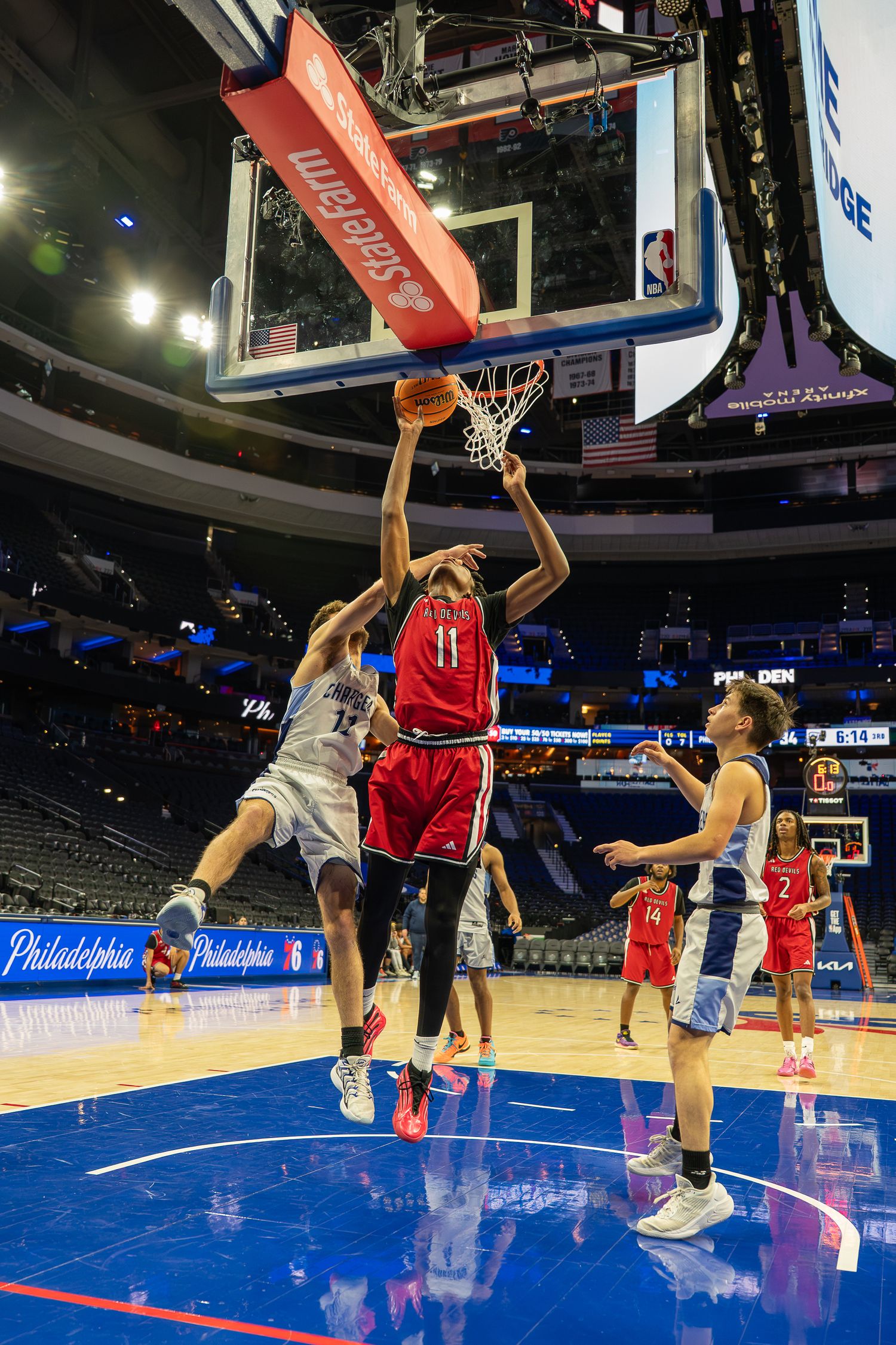 South Jersey Sports Photographer - Action photography for High School men's basketball