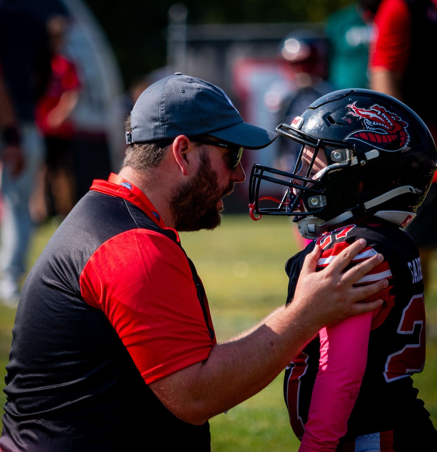 South Jersey Sports Photographer - Action for NJ football team