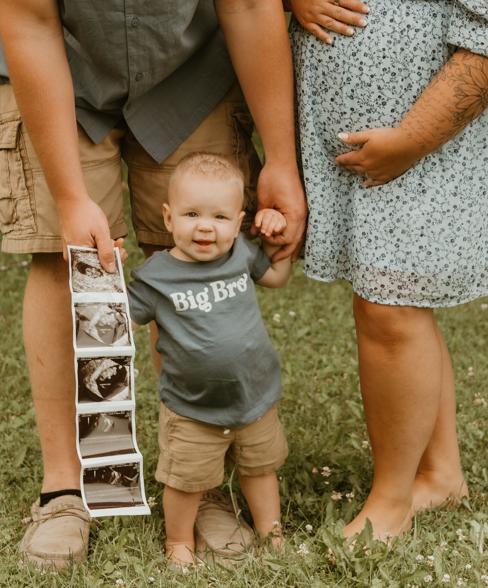 big brother with baby bump