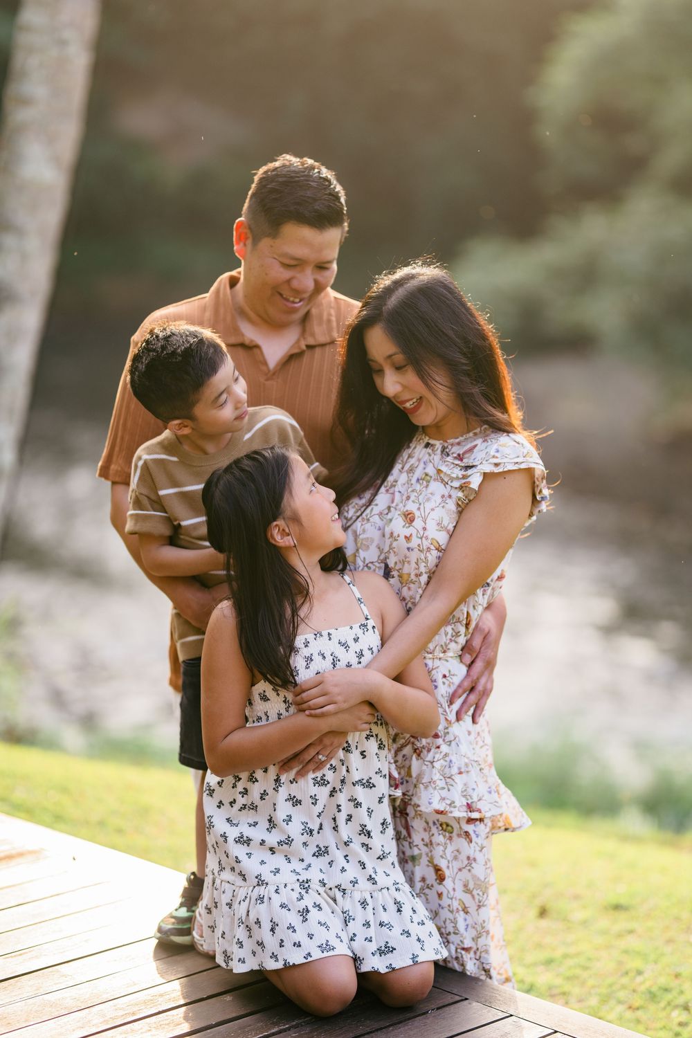 Lifestyle family photography at Samaya Ubud Bali