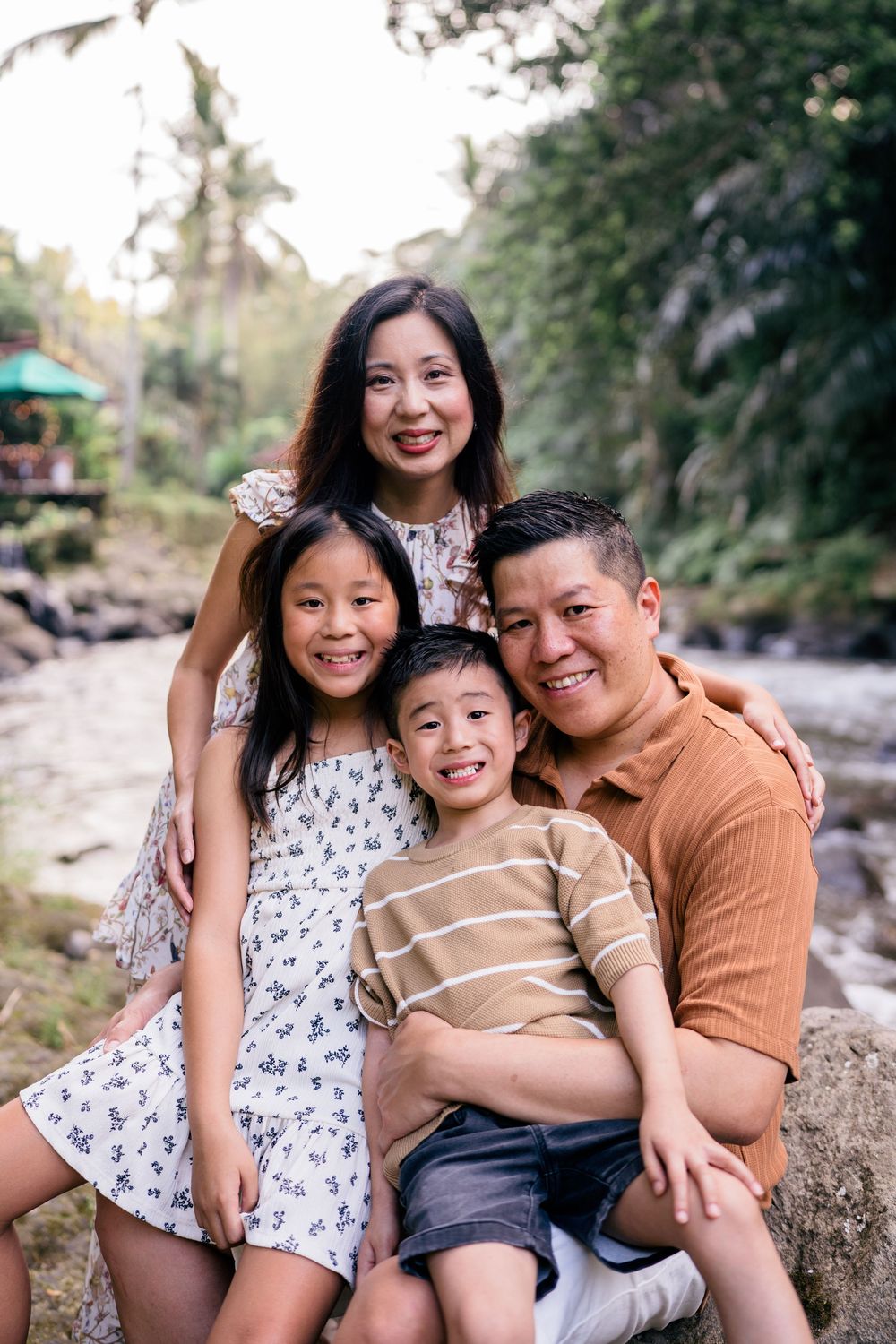 Lifestyle family photography at Samaya Ubud Bali