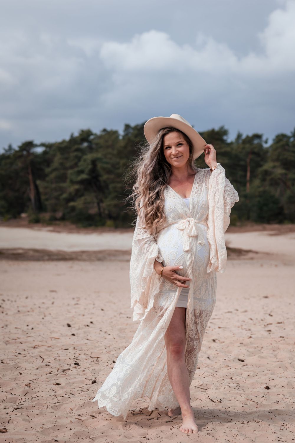 Zwangerschap fotoshoot zwanger