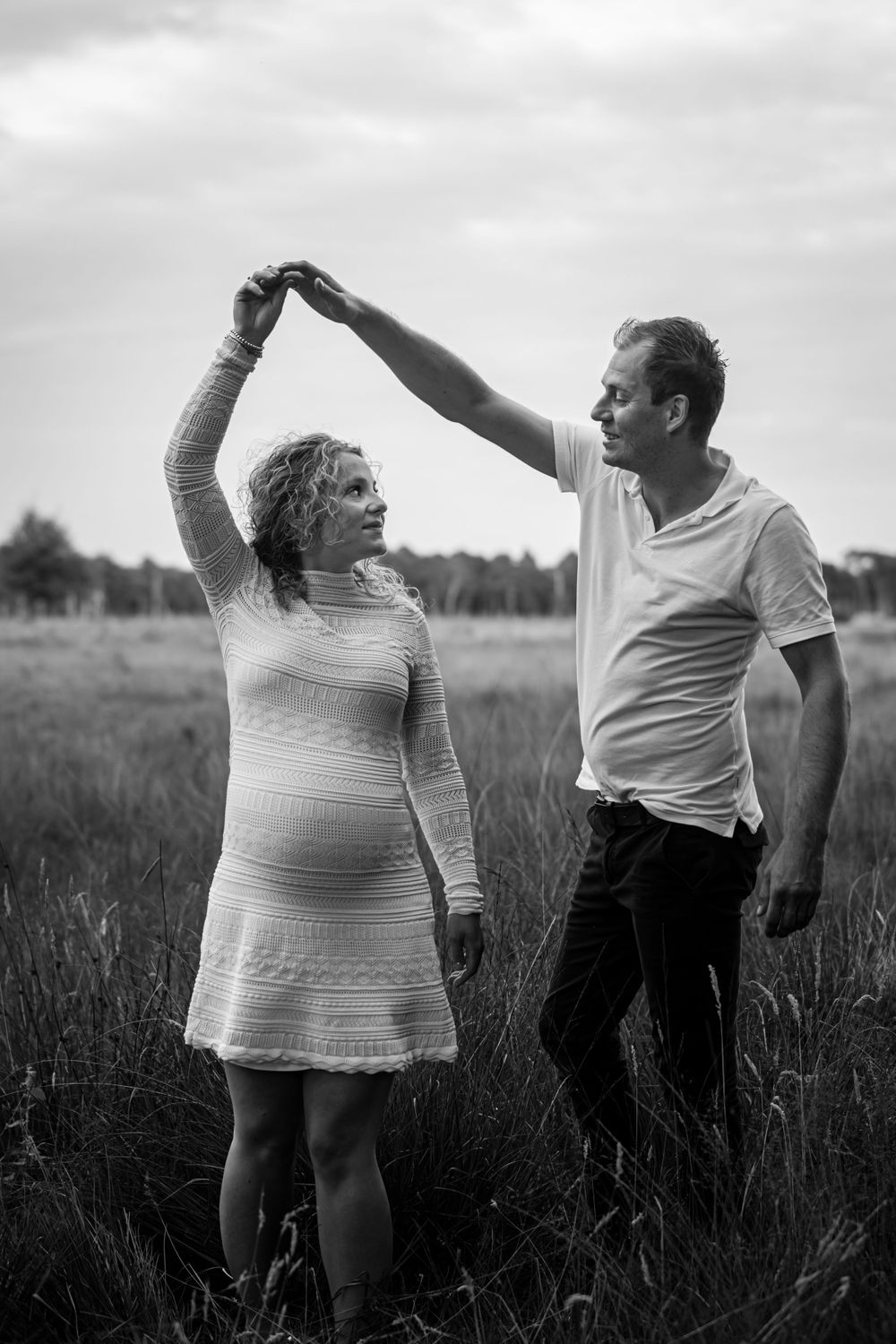 Zwangerschap fotoshoot zwanger