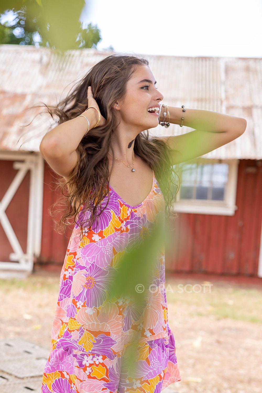 High School Senior Photo Session in upcountry Maui