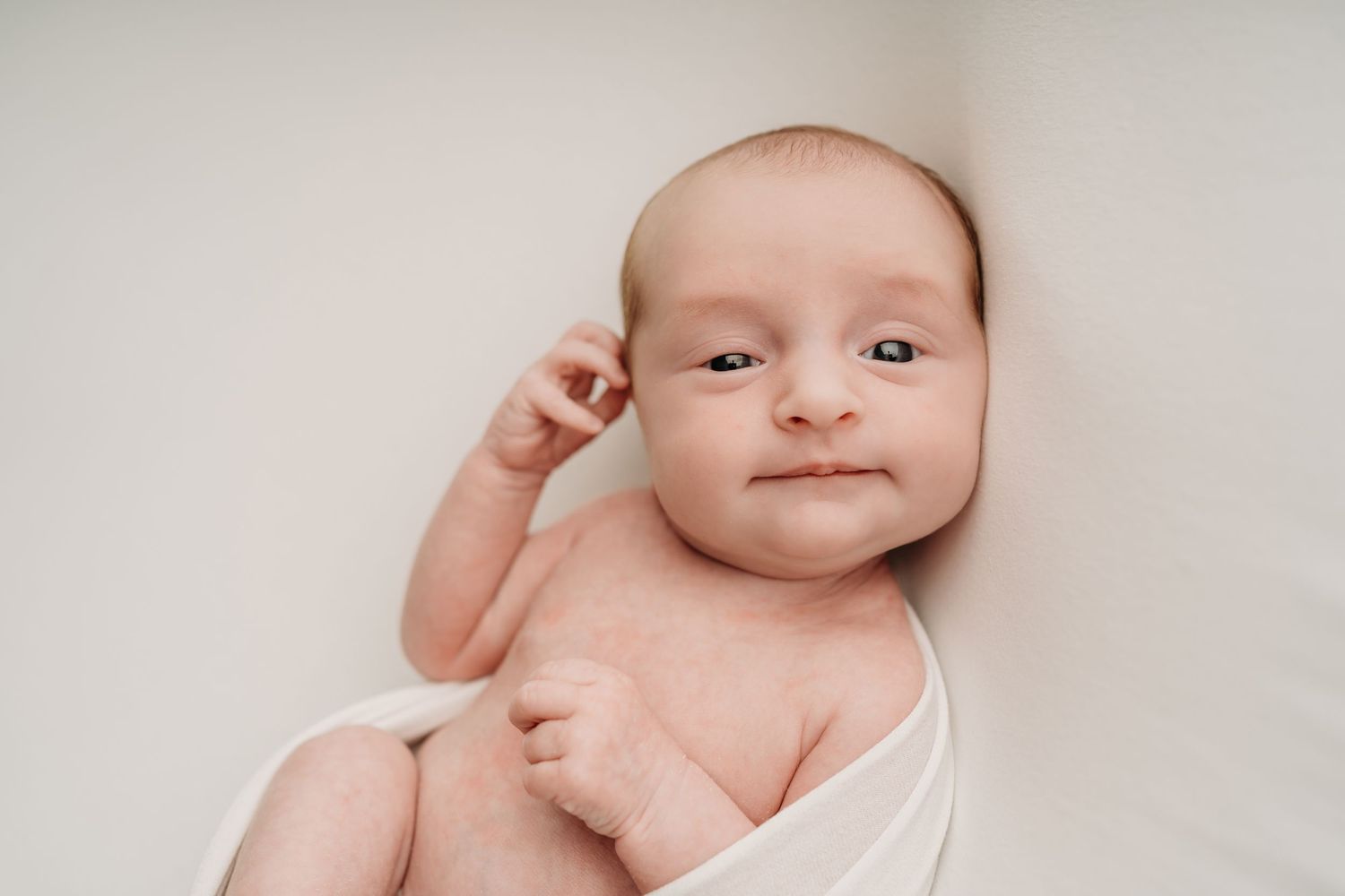 natural white newbornshoot