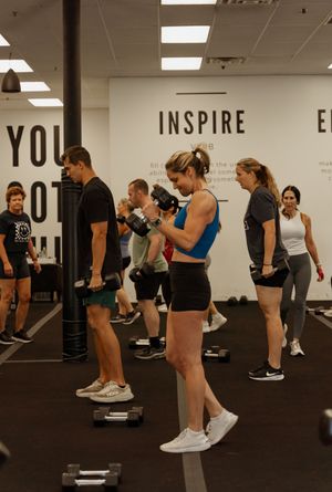 gilbert burn boot camp photoshoot. Arizona small business photographer. gym photographer