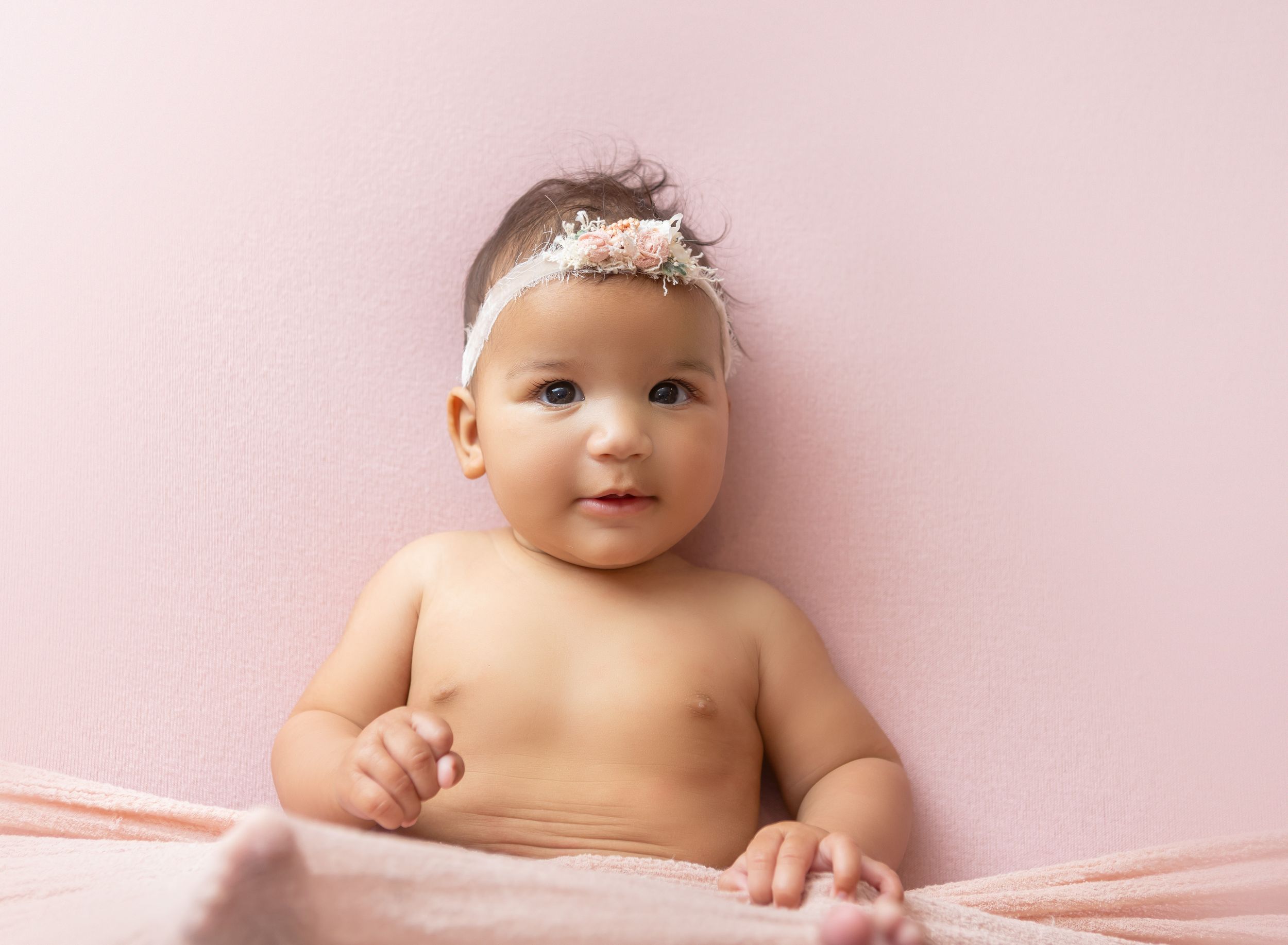 Watch Me Grow photo package captures all the fun milestones of the first year moments. Child photographer in York Pa, baby photoshoot